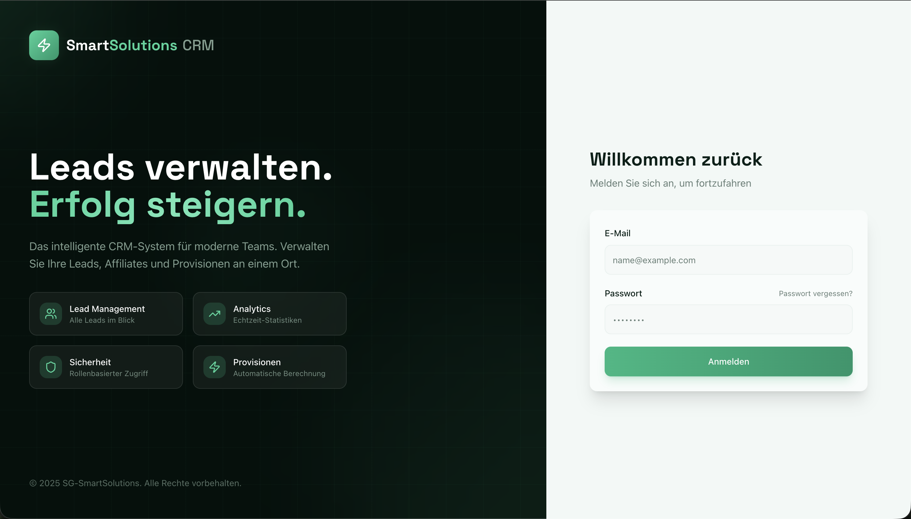 SmartSolutions CRM — Screenshot 1